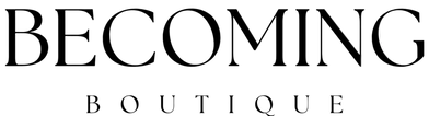 Becoming Boutique Women's Clothing Boutique Logo